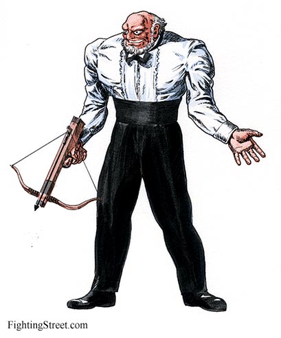 Belger of Final Fight 1 (for SNES/Super Famicom) Art
