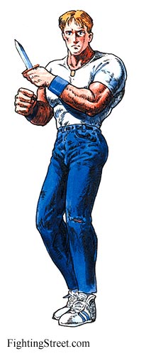Cody of Final Fight 1 (for SNES/Super Famicom) Art