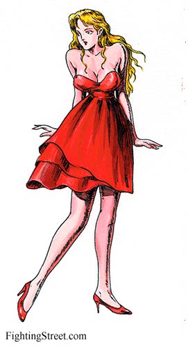 Jessica of Final Fight 1 (for SNES/Super Famicom) Art
