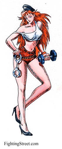 Roxy of Final Fight 1 (for SNES/Super Famicom) Art