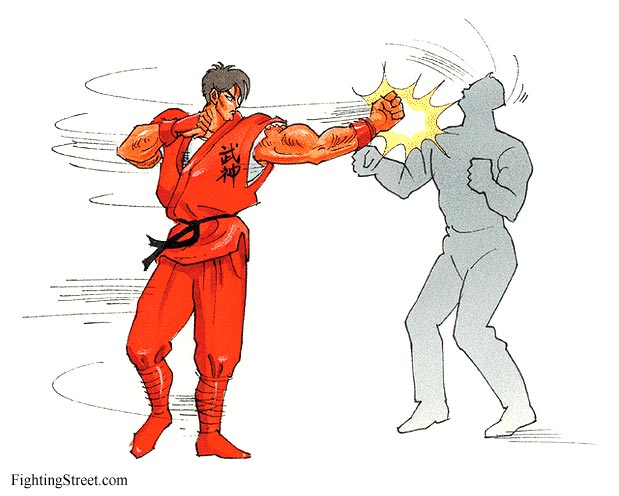 Move Art for Guy from Final Fight 1