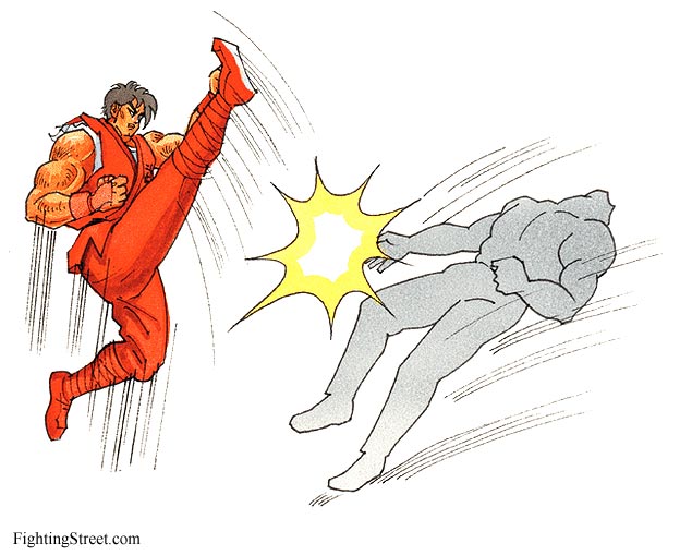 Move Art for Guy from Final Fight 1