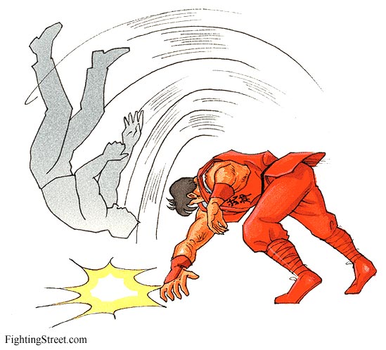 Move Art for Guy from Final Fight 1