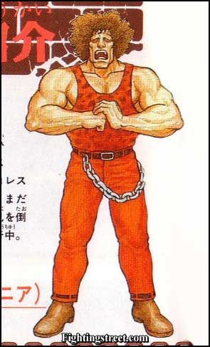 Andore Jr. of Final Fight CD