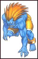 Blanka from SFII'CE