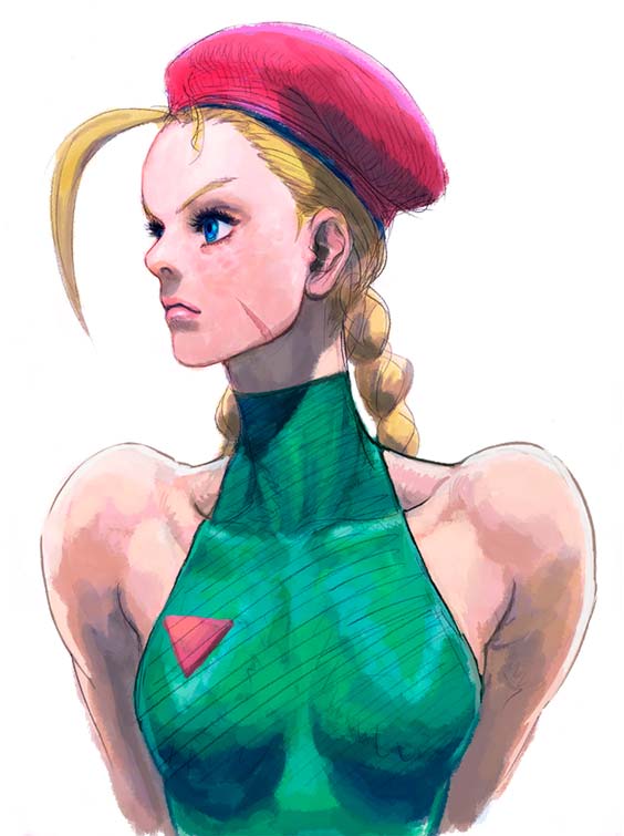 Cammy of Street Fighter 4 Concept Art