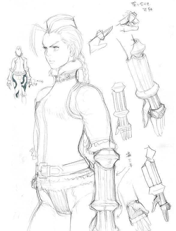 Cammy of Street Fighter 4 Concept Art
