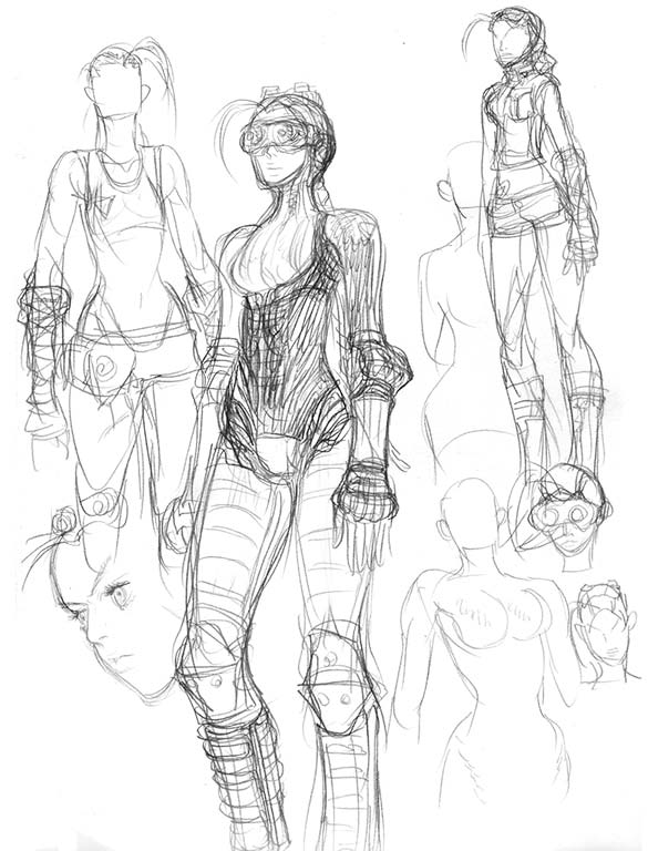 Cammy of Street Fighter 4 Concept Art