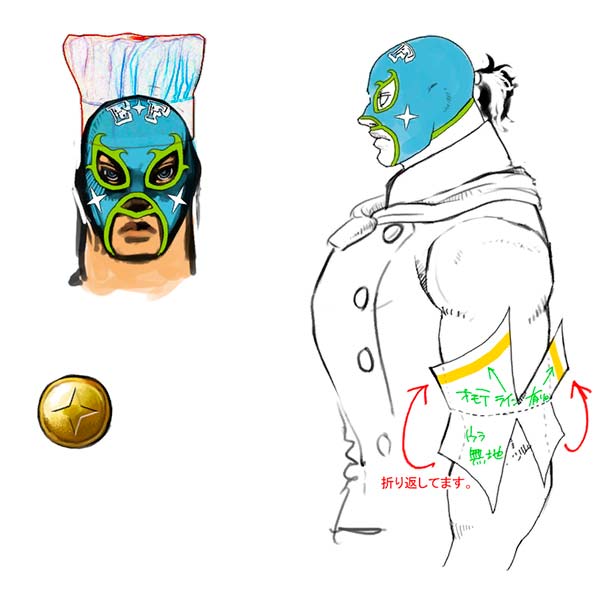 El Fuerte of Street Fighter 4 Concept Art
