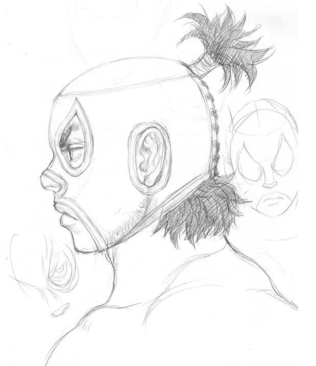 El Fuerte of Street Fighter 4 Concept Art
