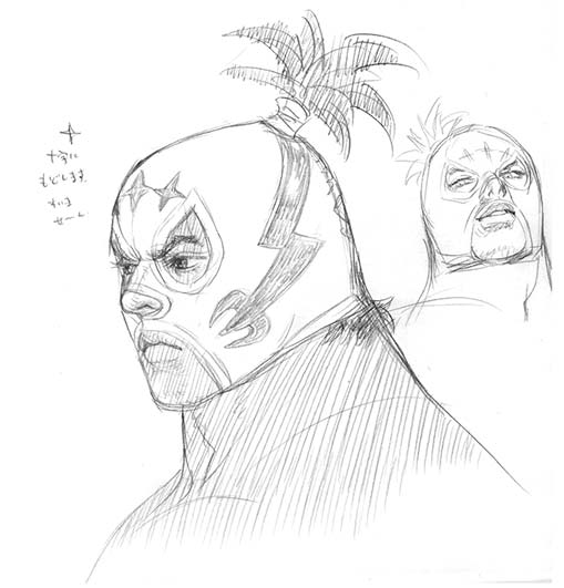 El Fuerte of Street Fighter 4 Concept Art