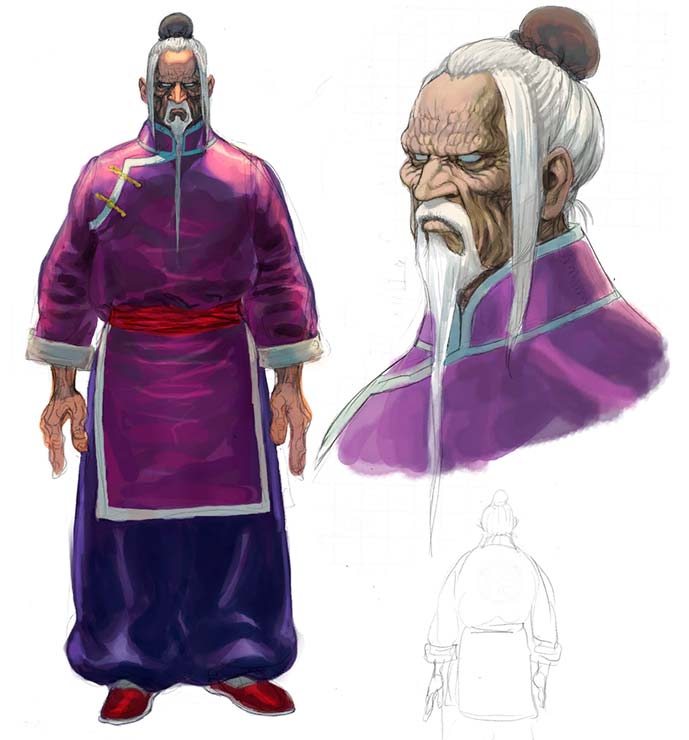 Gen of Street Fighter 4 Concept Art