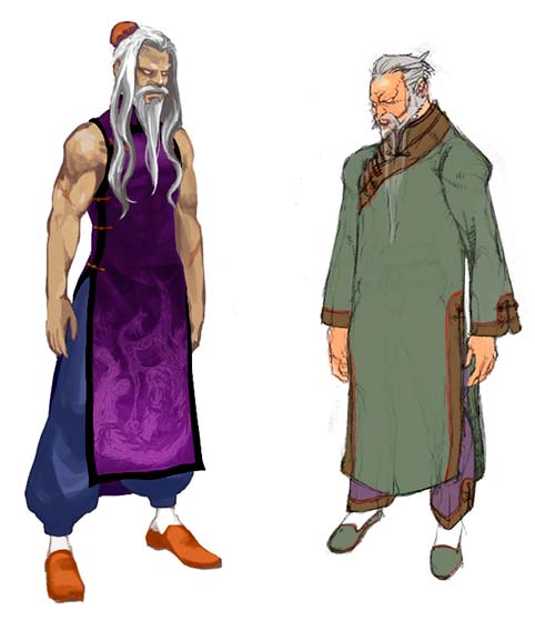 Gen of Street Fighter 4 Concept Art