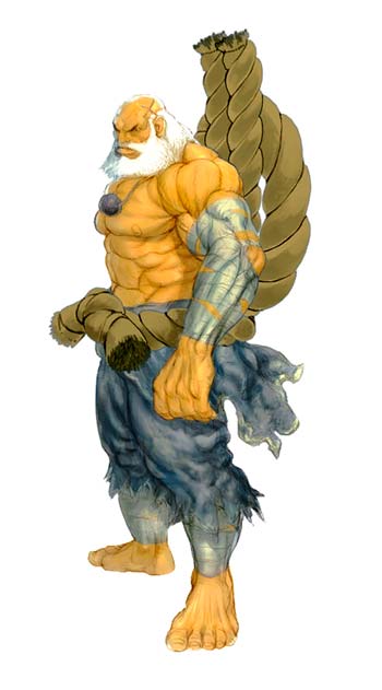 Gouken of Street Fighter 4 Concept Art