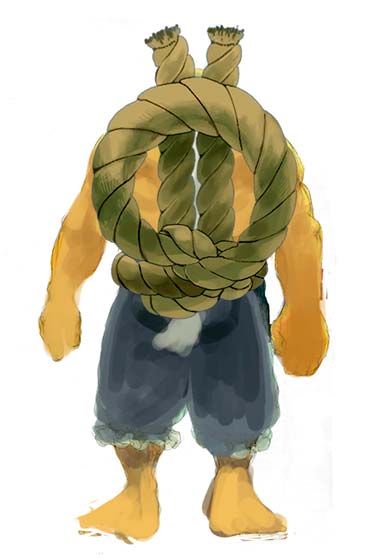 Gouken of Street Fighter 4 Concept Art