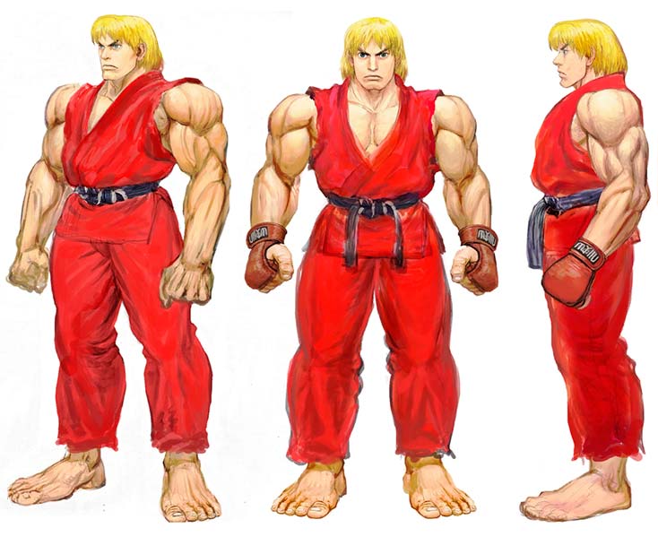 Ken of Street Fighter 4 Concept Art