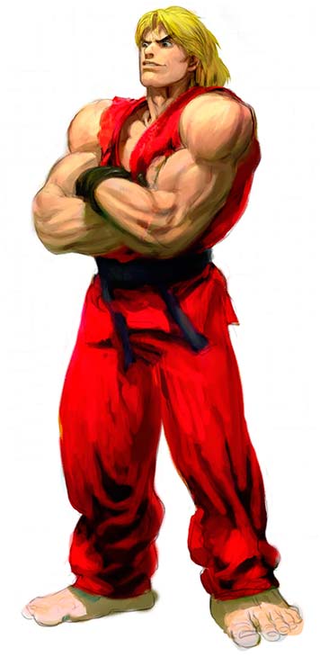 Ken of Street Fighter 4 Concept Art
