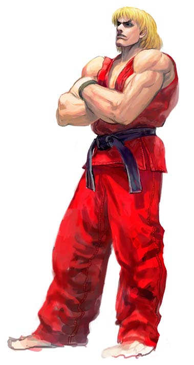 Ken of Street Fighter 4 Concept Art