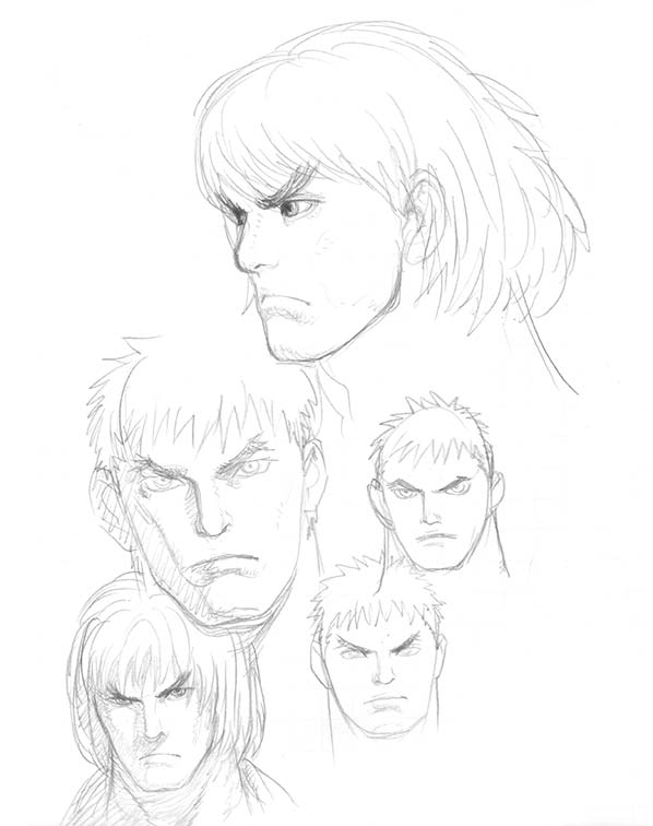 Ken of Street Fighter 4 Concept Art