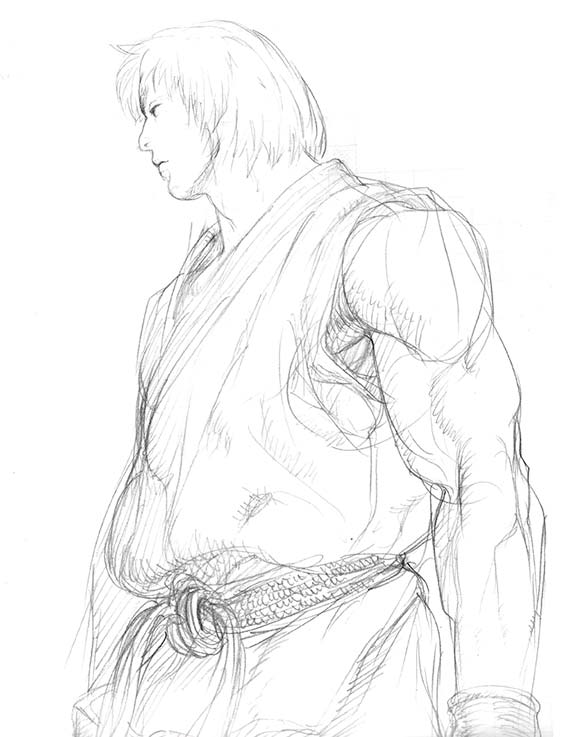 Ken of Street Fighter 4 Concept Art