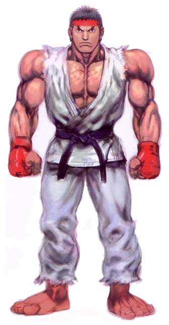 Ryu of Street Fighter 4 Concept Art