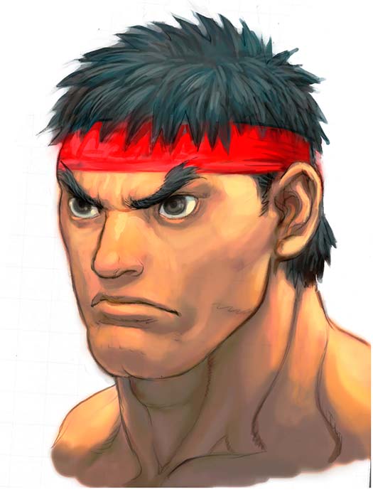 Concept Art of Street Fighter IV