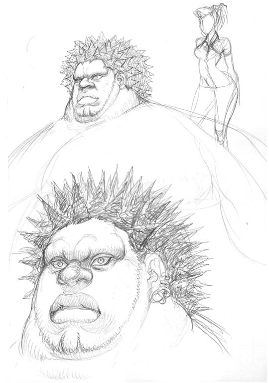 Concept Art of Street Fighter 4