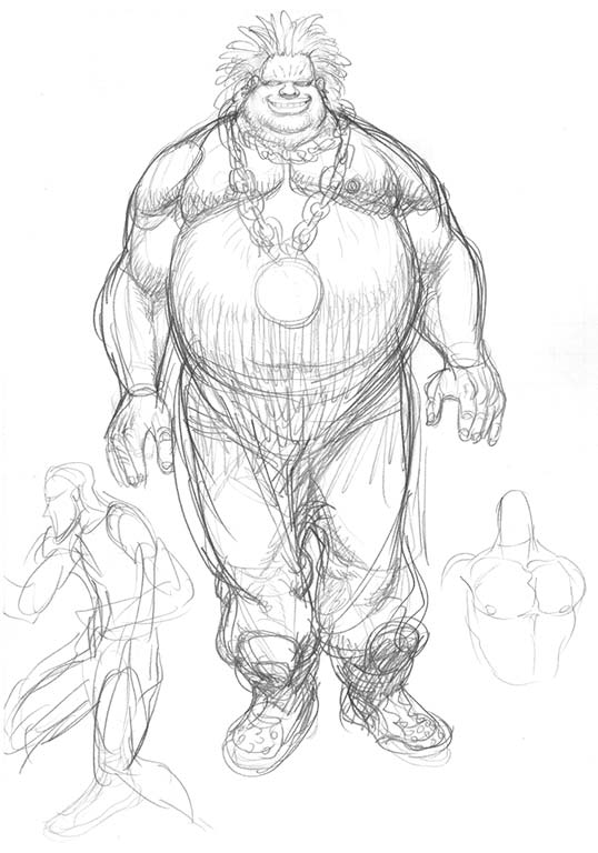 Concept Art of Street Fighter 4