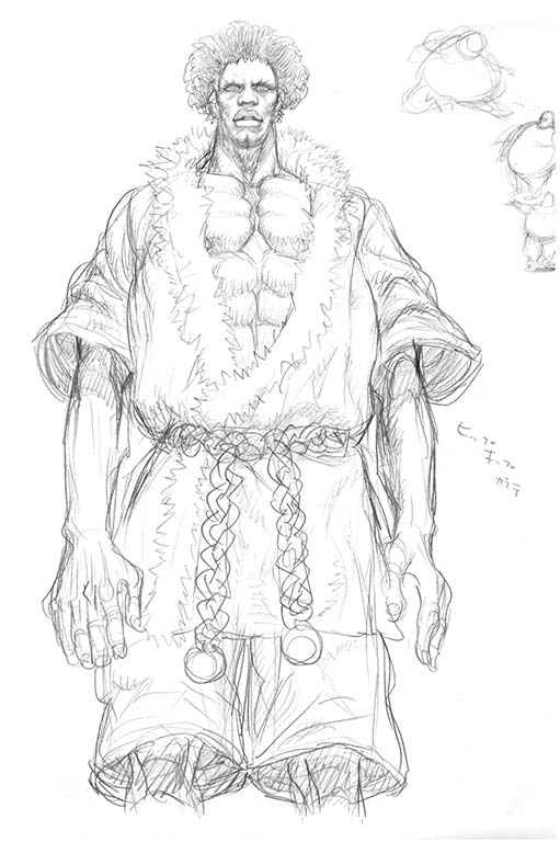 Concept Art of Street Fighter 4