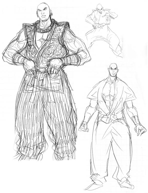 Concept Art of Street Fighter 4