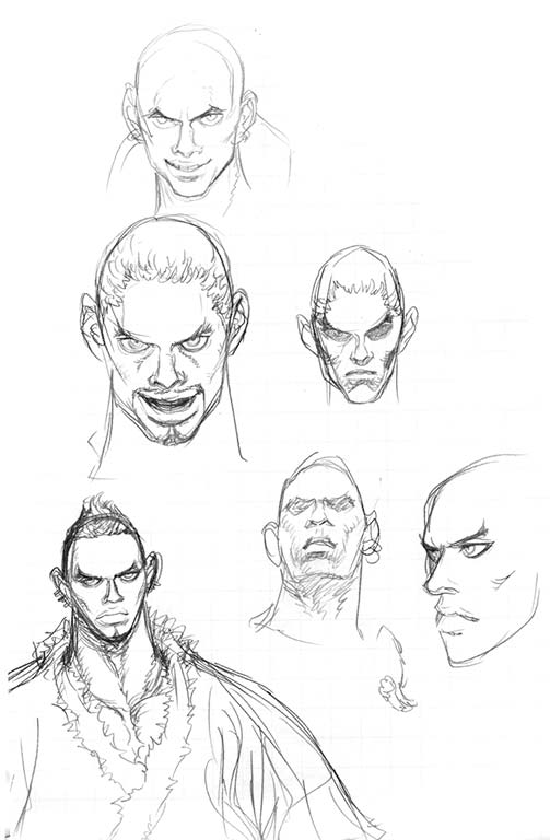Concept Art of Street Fighter 4
