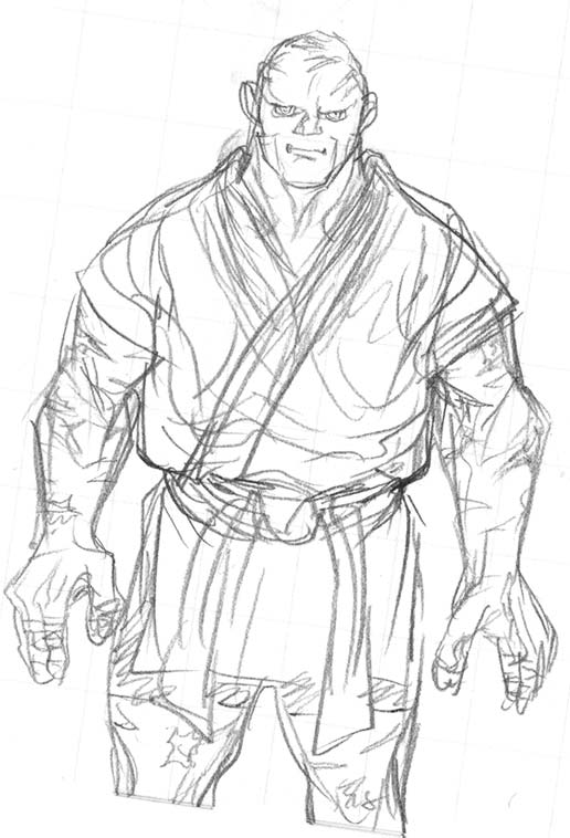 Concept Art of Street Fighter 4