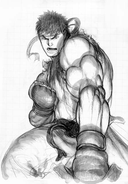 Concept Art of Street Fighter 4