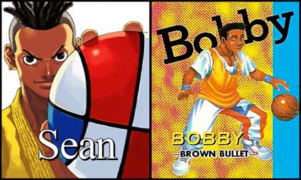 Sean of Street Fighter III & Bobby the Bullet of GanGan/