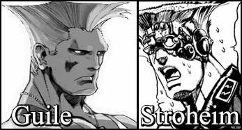 Guile and Rudolph von Stroheim